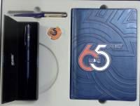 Подарочный набор брендированный, ежедневник +2 ручки + значок (новый)